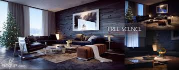 Free 3d Interior Scenes File 3dsmax Share 24 Interior Interior Design Design