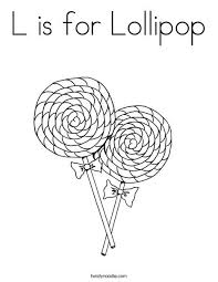 L Is For Lollipop Coloring Page Valentines Day Coloring Page Candy Coloring Pages Valentines Day Coloring
