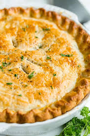 Chicken Pot Pie Recipe With A Flaky Crust Filled With Juicy Chicken And Veggies In Gravy Homemade Ch Chicken Pot Pie Chicken Pot Pie Recipes Pot Pies Recipes