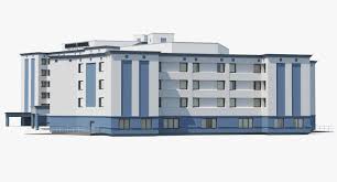Hospital Building 3d Model Hospital Architecture Building Hospital