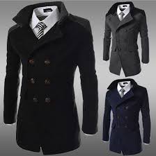 Medium Long Trench Coat Men Overcoat Winter Man Jacket Windbreaker Thick Solid Black Trench Coat Men Veste Mercedes D95 Trench Aliexpress