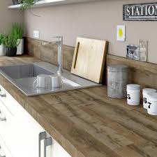 Chant De Credence Stratifie Chene Lamelle Cendre Mat L 500 Ep 0 7 Mm Leroy Merlin Plan De Travail Cuisine Credence Stratifie Bois Ancien