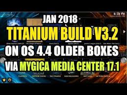 Titanium Build V3 2 On Android Os 4 4 Via Mmc 17 1 Aka Mygica Media Center 17 1 Youtube Media Center Kodi Live Tv Kodi Android