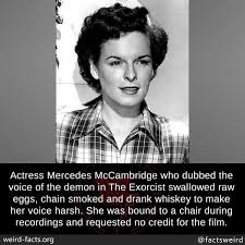 Pin By Kolleen Markel On Mercedes Mccambridge In 2020 Weird Facts Mind Blowing Facts Actresses