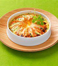 Recette Tian De Legumes Et Sabayon A La Creme Fraiche Recette Tian Recette Tian Legumes Tian De Legumes