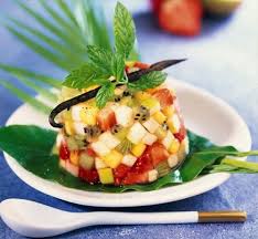 Vite Fait Bien Fait Le Tartare De Fruits Exotiques Idee Repas Facile Recette Recettes De Cuisine
