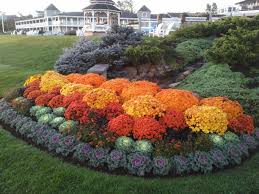 Pin By Papia Das On Beaux Jardins Et Amenagements Fall Landscaping Fall Landscaping Front Yard Flower Landscape