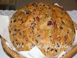 Pan Con Tomates Secos Y Aceitunas Negras Thermomix Pan Con Tomate Tomates Secos Pan Artesanal Recetas