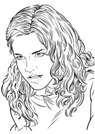 Harry Potter Para Colorear Luna