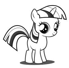 Baby Twilight Sparkle Coloring Page My Little Pony Coloring My Little Pony Baby Cute Coloring Pages