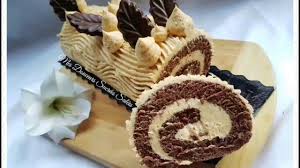 Buche Roulee Praline Creme Au Beurre Allegee De C Felder Buche De Noel Creme Au Beurre Gateau Creme Au Beurre Buche Roulee