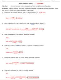 How many moles of argon atoms are present in 11.2 l of argon gas at stp? Practice Mole Conversion Worksheet 2 1 Answer Key By The Chem Teacher
