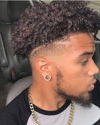 The combination of both results in this plus if you add those semi curled strands then it is perfect. Curly Hairstyles For Black Men Black Guy Curly Haircuts January 2021
