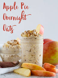 Apple Pie Overnight Oats Recipe Overnight Oats Recipe Healthy Overnight Oats Healthy Food