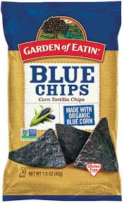 Some people suffer from an intolerance to foods containing gluten, which is a type of protein found in wheat, rye and barley. Garden Of Eatin Organic Blue Tortilla Chips Gluten Free 1 5 Oz Vitacost