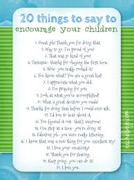 Encourage Your Children Printable Parenting Hacks Positive Parenting Parenting