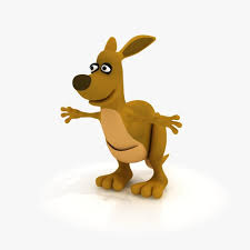 Cartoon Kangaroo Rigged 3d Model Ad Kangaroo Cartoon Model Rigged Cartoon Flyer Design Layout Kangaroo