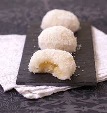 Boules De Coco Asiatiques A La Farine De Riz Gluant Perles Coco Comme Dans Les Restaurants Recette Recette Recettes De Cuisine Perle Coco