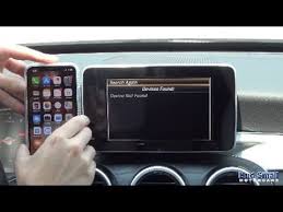 How To Connect Your Iphone To Your Mercedes Benz With Apple Carplay Youtube