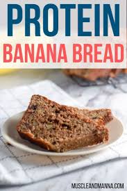 High Protein Banana Bread Healthy Easy Dietitian Meets Mom Recipe Protein Banana Bread Banana Bread Healthy Easy Banana Bread Recipe Healthy