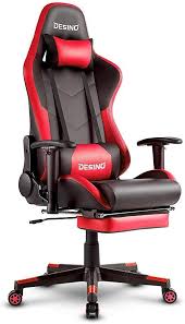 Desino Gaming Chair Racing Style High Back Computer Chair Swivel Ergonomic Execu Myoyun Org Home Leather Office Chair Computer Chair Leather Chair