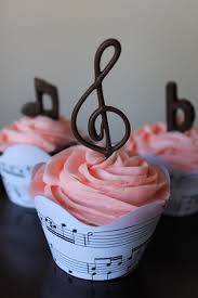 Music Cupcakes For Girls Music Cupcakes Music Cakes Cupcake Cakes