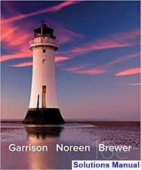 Managerial Accounting 16th Edition Garrison Solutions Manual Solutions Manual Test Bank Instant Download Managerial Accounting Accounting Books Accounting