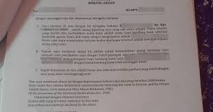 Nomor lampiran:1 (satu) lembarhal:pengesahan kepala teknik tambangyang terhormatkepala inspektur tambang (kait)dengan hormat,bersama ini saya ingin mengajukan permohonan. Contoh Surat Akuan Pindahan Wali