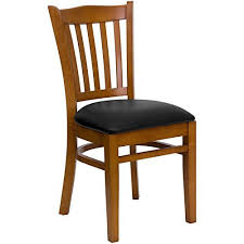 Bsd National Supplies Riverdale Cherry Wood Black Upholstered Classic Dining Chairs Riverdale Cherry Wood Restaurant Chairs Upholstered Seating Flash Furniture