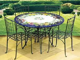 Intrada Italy Lava Stone Table Rossella With 4 Chairs Tavoli