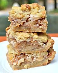 A Recipe For Ina Garten S Apple Pie Bars Easier Than Apple Pie And Just As Delicious Sure To Become A Fall Favori Apple Pie Bars Easy Apple Recipes Desserts