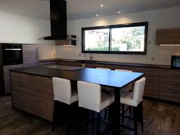 Cuisine Notre Maison A Gujan Mestras Par Olietsev Sur Forumconstruire Com Cuisine Moderne Cuisine Blanche Et Bois Fenetre De Cuisine