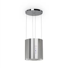 Barett Hotte Ilot Aspirante O35 Cm 590 M H Led Classe B Inox Hotte Aspirante Hotte Suspendue Hotte Ilot