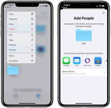 Icloud Folder Sharing Ios 13 4 In 2020 Icloud Messaging App Apple Stickers