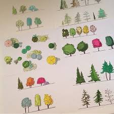 Best Drawing Architecture Promarker 45 Ideas Architecture Drawing Ideas Promarker In 2020 Architectural Trees Architecture Sketch Tree Sketches