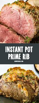 Sarah i don't own an insta pot therefore don't know how long it would take. Instant Pot Prime Rib Oh Sweet Basil