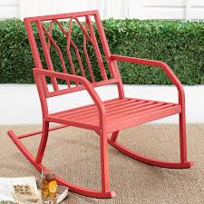 Mainstays Marna Outdoor Metal Rocking Chair Light Blue Walmart Com In 2020 Patio Chairs Metal Rocking Chair Rocking Chair