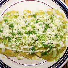 Enchiladas Verdes De Pollo Al Horno Facil Receta Enchiladas Enchiladas Suizas De Pollo Enchiladas De Pollo Verdes