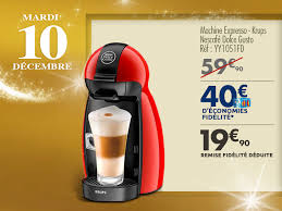 Cápsulas y cafeteras de nescafé® dolce gusto®. Carrefour Machine Expresso Krups Dolce Gusto A 19 90 Le 10 12 Catalogues Promos Bons Plans Economisez Anti Crise Fr