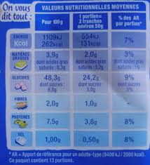 100 Mie Nature Sans Croute Maxi Format Harrys 650 G 6 Tranches