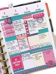 Pink Purple Turquoise Week In The Botanical Garden Happy Planner Me My Big Ideas Happy Planner Layout 365 Planner Planner Addicts