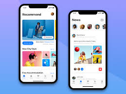 Https Dribbble Com Shots 3886827 Social Applications Attachments 883587 Mobile App Design Inspiration Mobile App Design Ios App Design