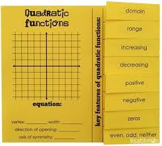 Quadratic Functions Key Features Foldable Domains Ideas Of Domains Domains This Quadratic Function In 2020 Quadratics Quadratic Functions Teaching Mathematics