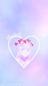 Zero Two Wallpaper Zero Two Lockscreen Anime Wallpaper Pink Wallpaper Anime Cute Anime Wallpaper