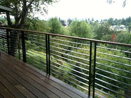 Modern Design For Railings Like The Separation Between Panels And The Horizontal Rails Main Courante Exterieure Pont Moderne Balustrade Balcon