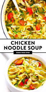 This Herb Loaded Homemade Chicken Noodle Soup Recipe Is Full Of The Hearty Egg Noodles Chicken Noodle Chicken Noodle Soup Chicken Noodle Soup Recipe Homemade