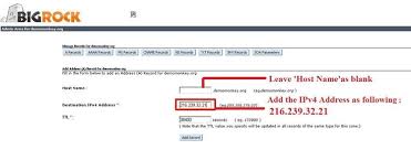 How To Setup Bigrock Domain On Blogger Platform Internet Trends Setup Domain