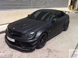 Noir Matte Point Faible Mercedes C63 Amg Mercedes Benz Cars Mercedes C63