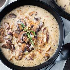 Creamy Mushroom Soup With Italian Sausage Pinch Me I M Eating Recipe Italian Sausage Soup Creamy Mushroom Soup Mushroom Soup