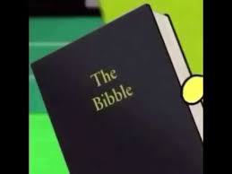 The bible meme equivalent of then perish is return to dust you mortals found in psalm 90 of the nlt, you're welcome feel free to spread the good word. Aqua Teen Hunger Force The Bibble Youtube